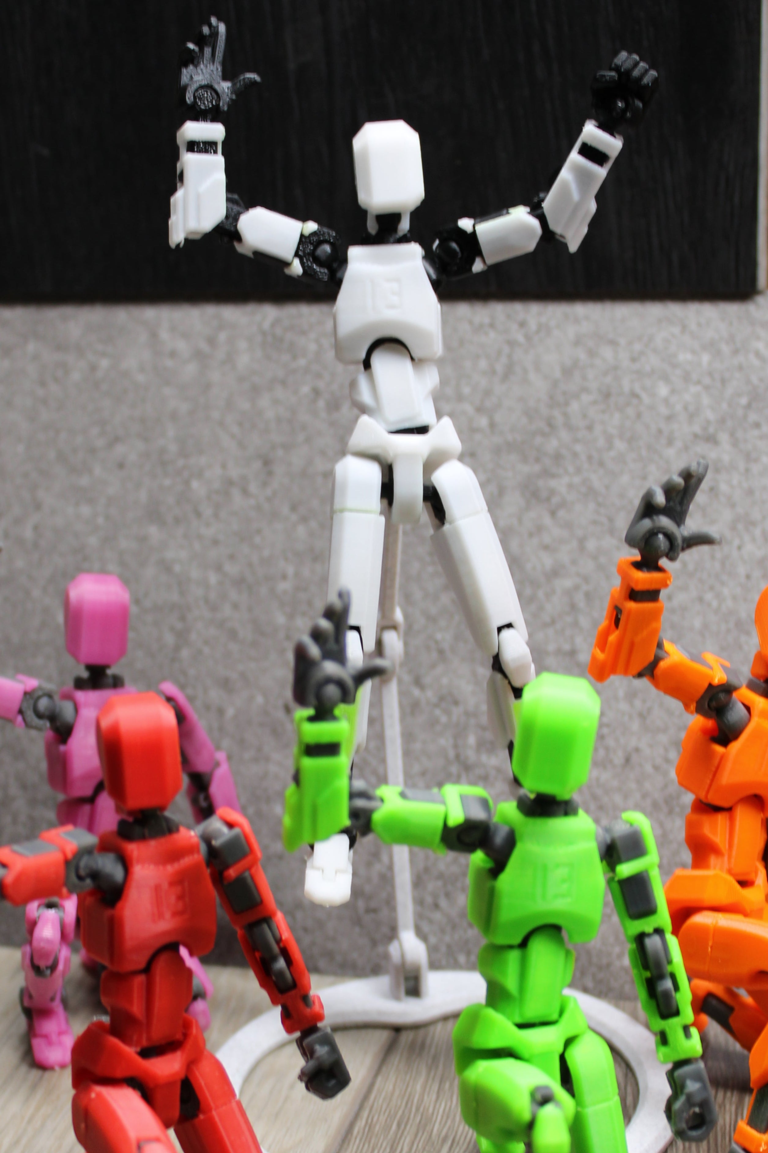 Dummy 13 action figure fully articulated pre-assembled PETG figure