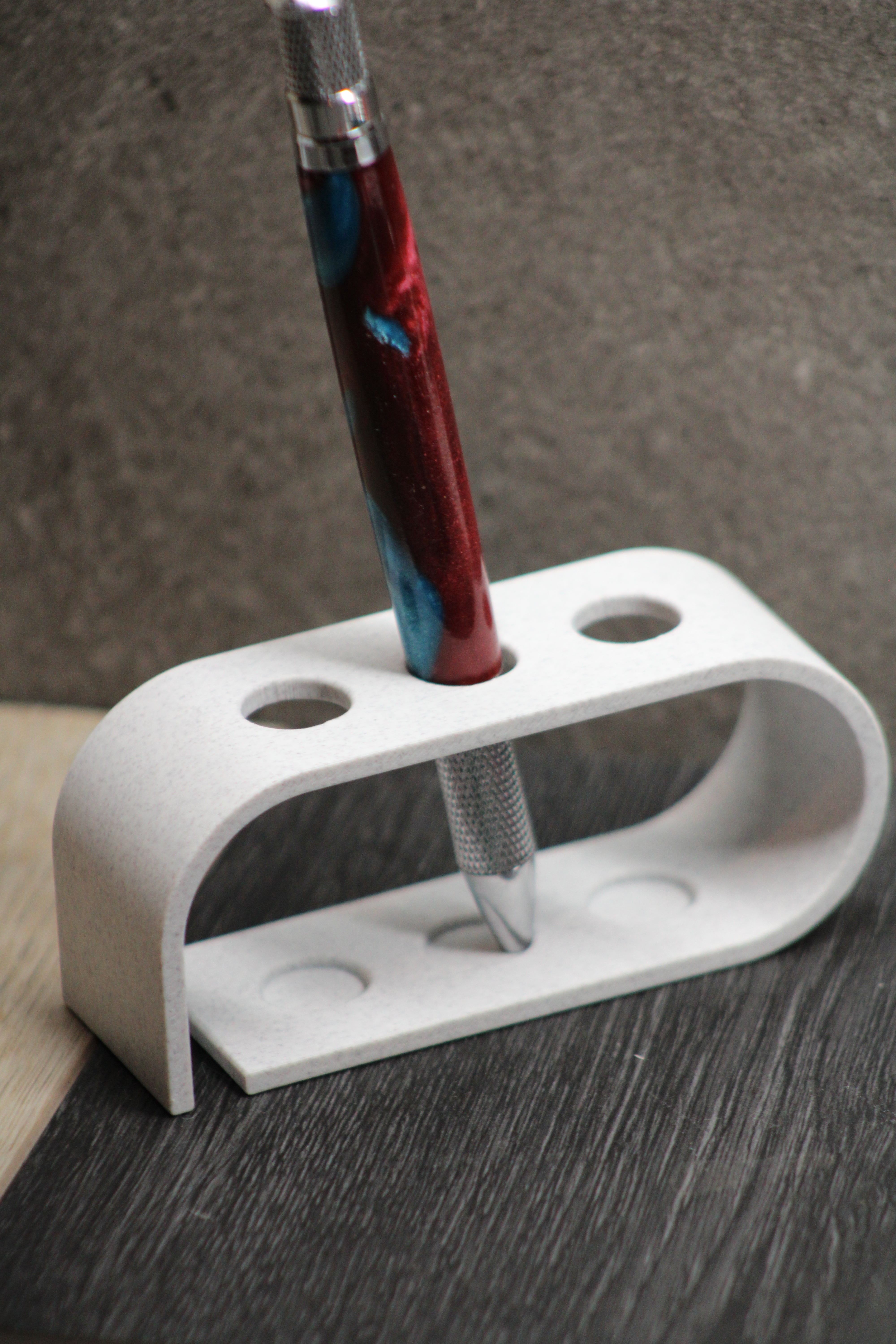 Desk accessory for pens and brushes modern design