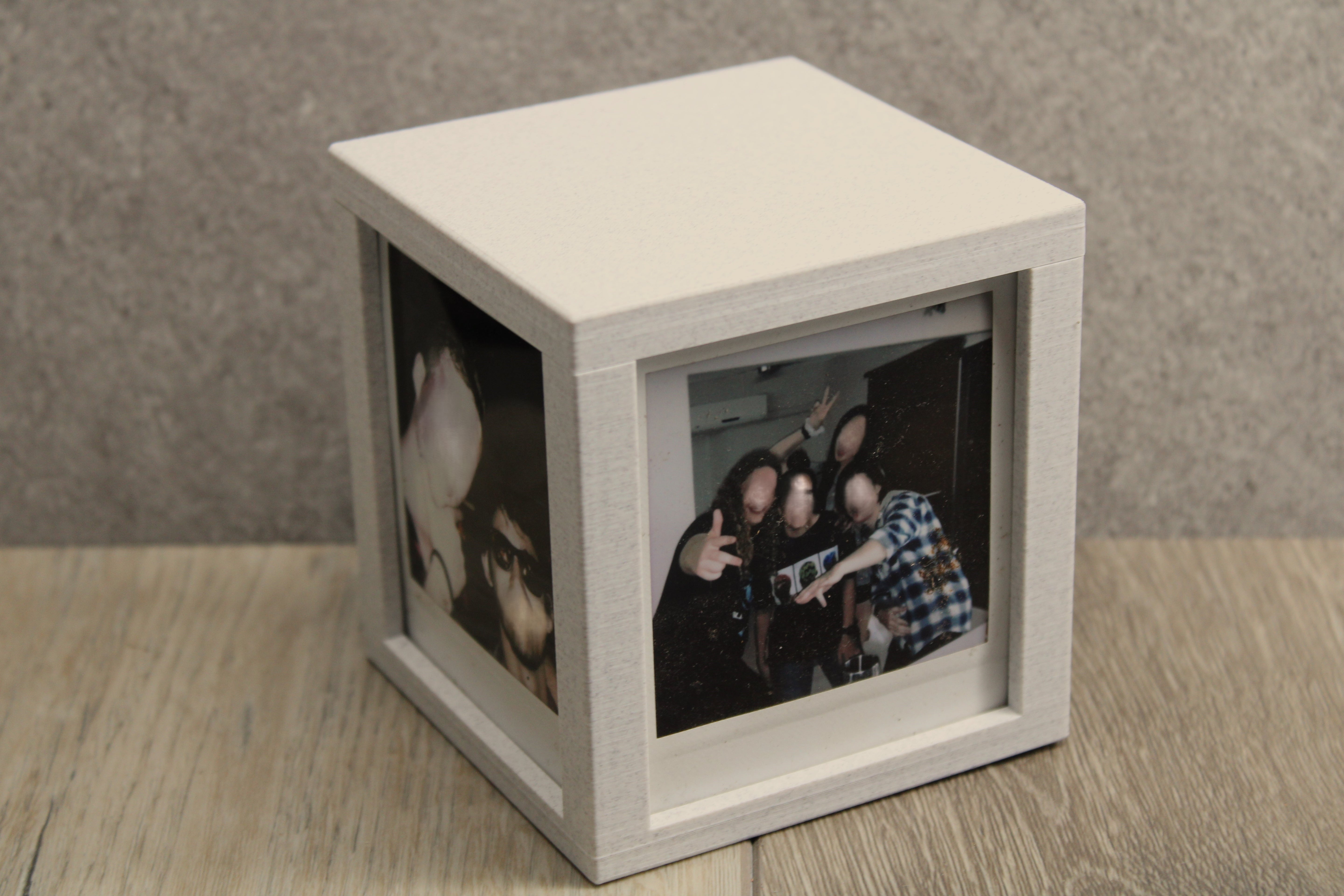 Instax Polaroid Display Cube