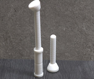 3D printed adjustable GPU stand beside graphics card