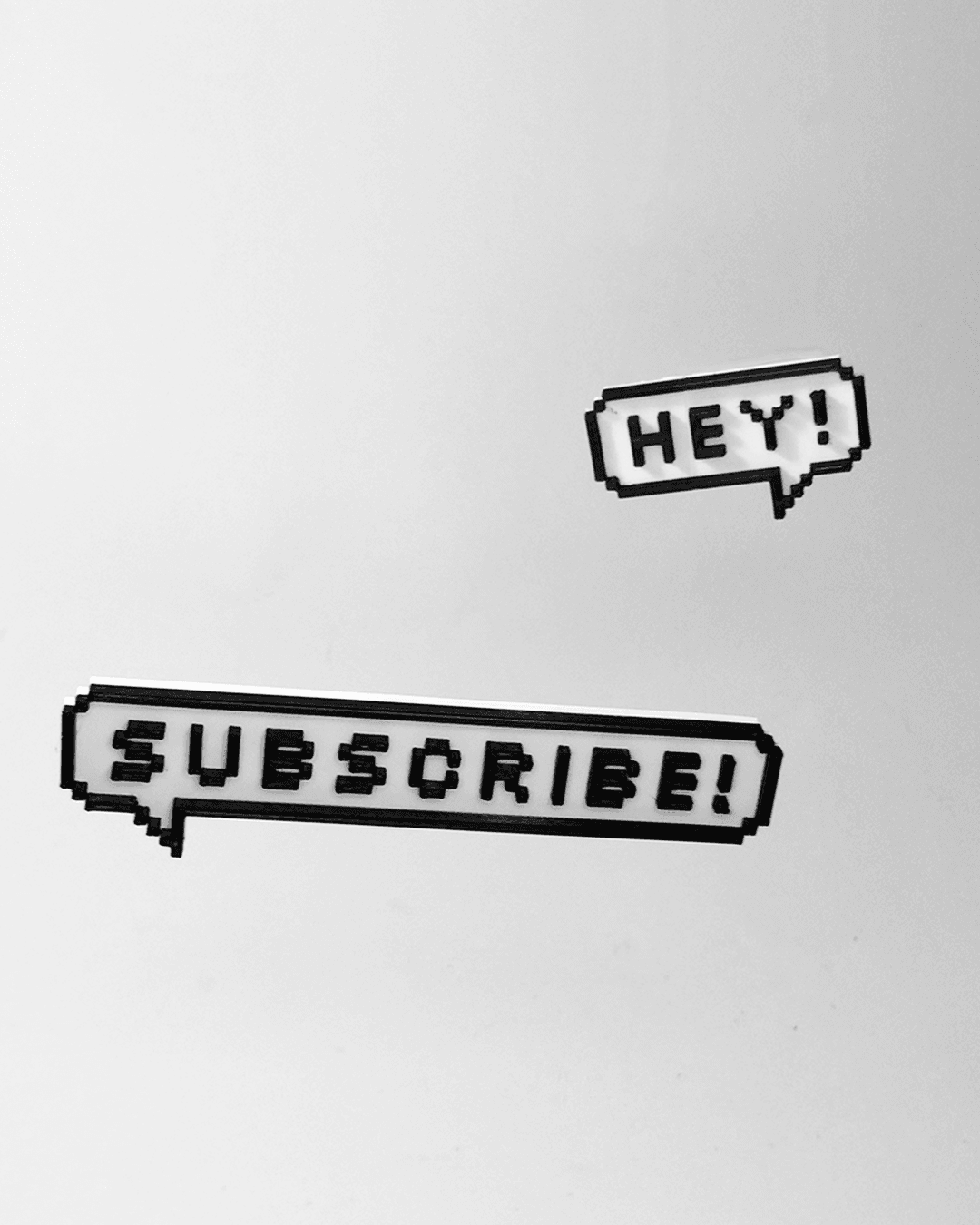 Customizable 8-Bit Speech Bubble